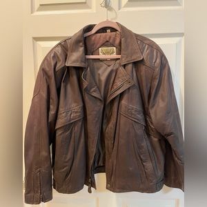 Men’s leather jacket